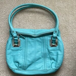 Tignanello Aqua Leather Handbag
